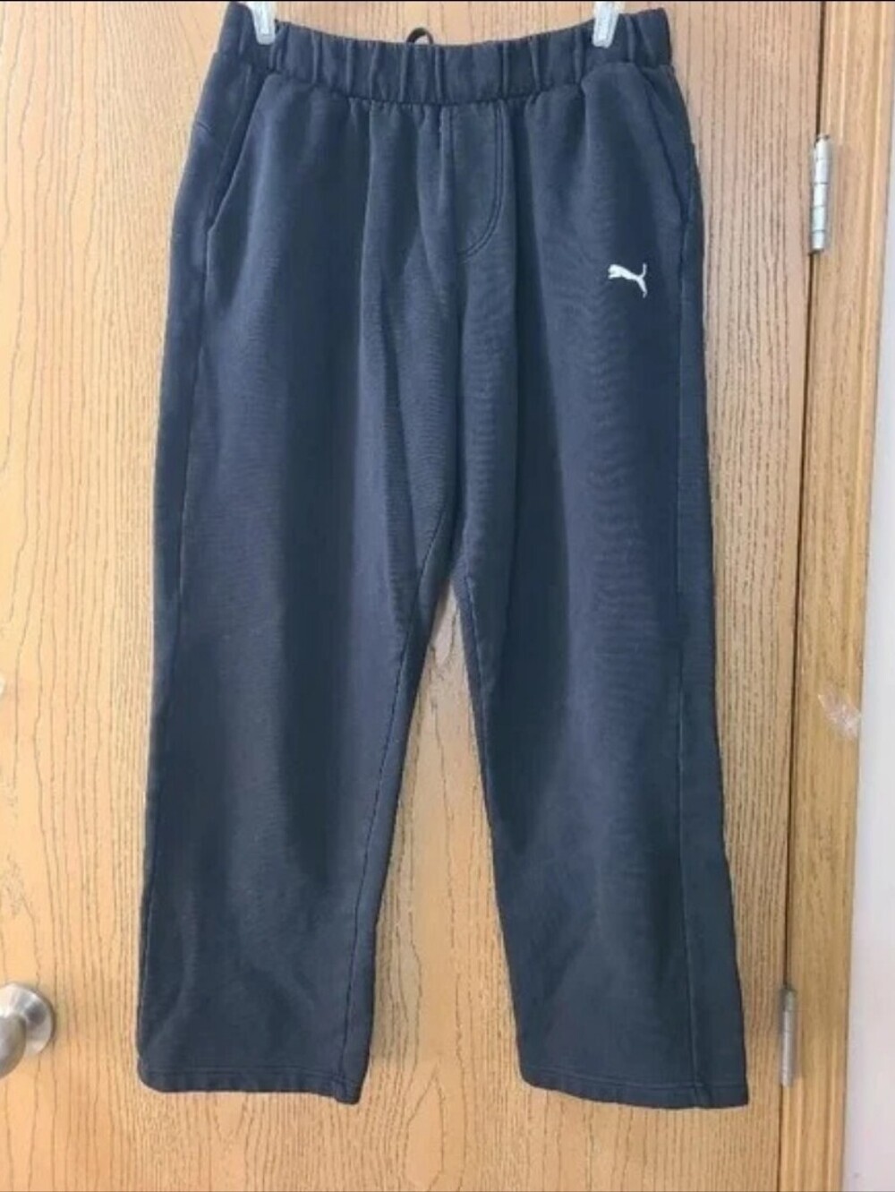 Puma Bootcut Embroidered Logo Sweatpants
